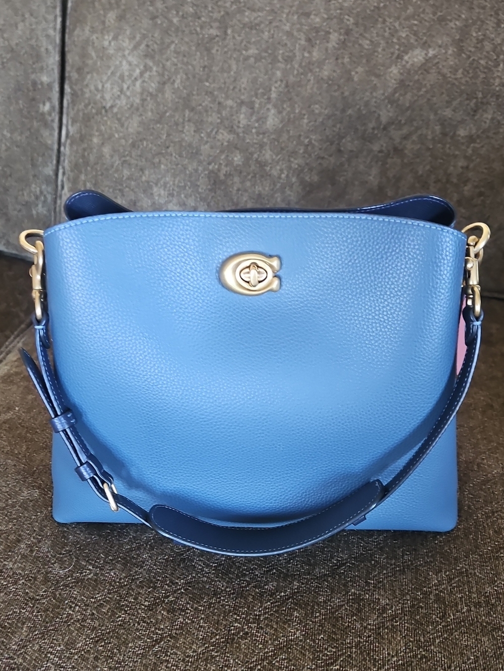 Coach Willow Colorblock Shoulder Bag